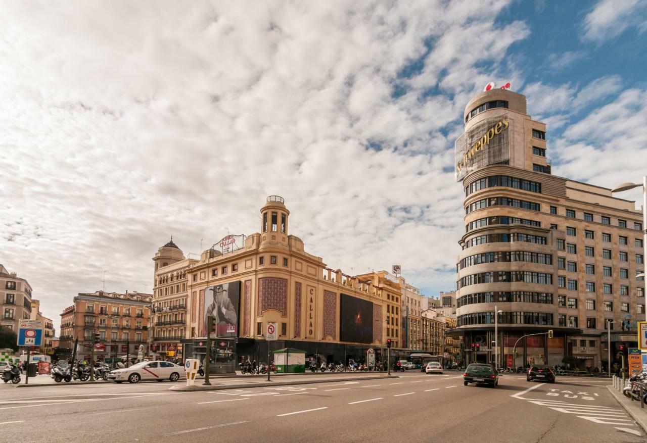 Apartment Sol Gran Via Madrid Luaran gambar